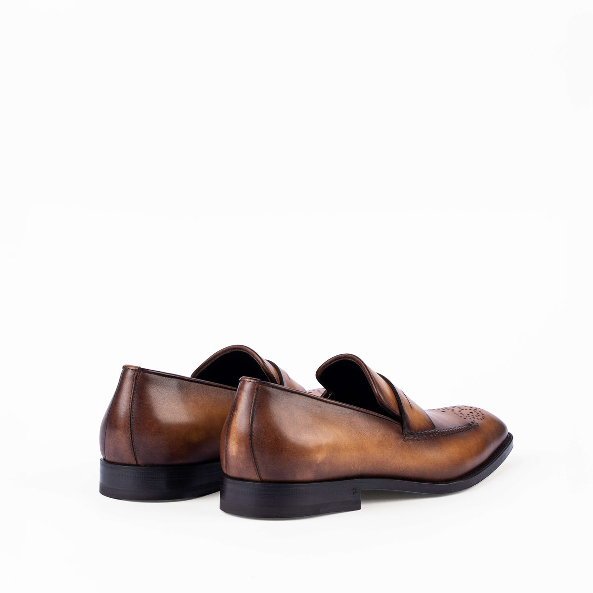 0D11 - CALF - CLASSIC ANTIC (Italian Handmade)