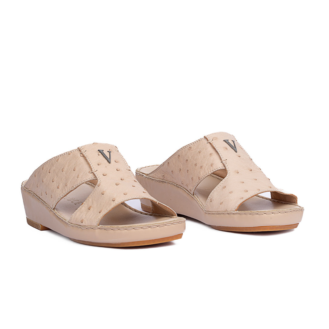 1146 - REAL OSTRICH - NEW FLORIDA (Italian Handmade)