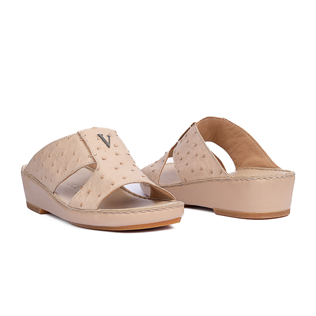 1146 - REAL OSTRICH - NEW FLORIDA (Italian Handmade)