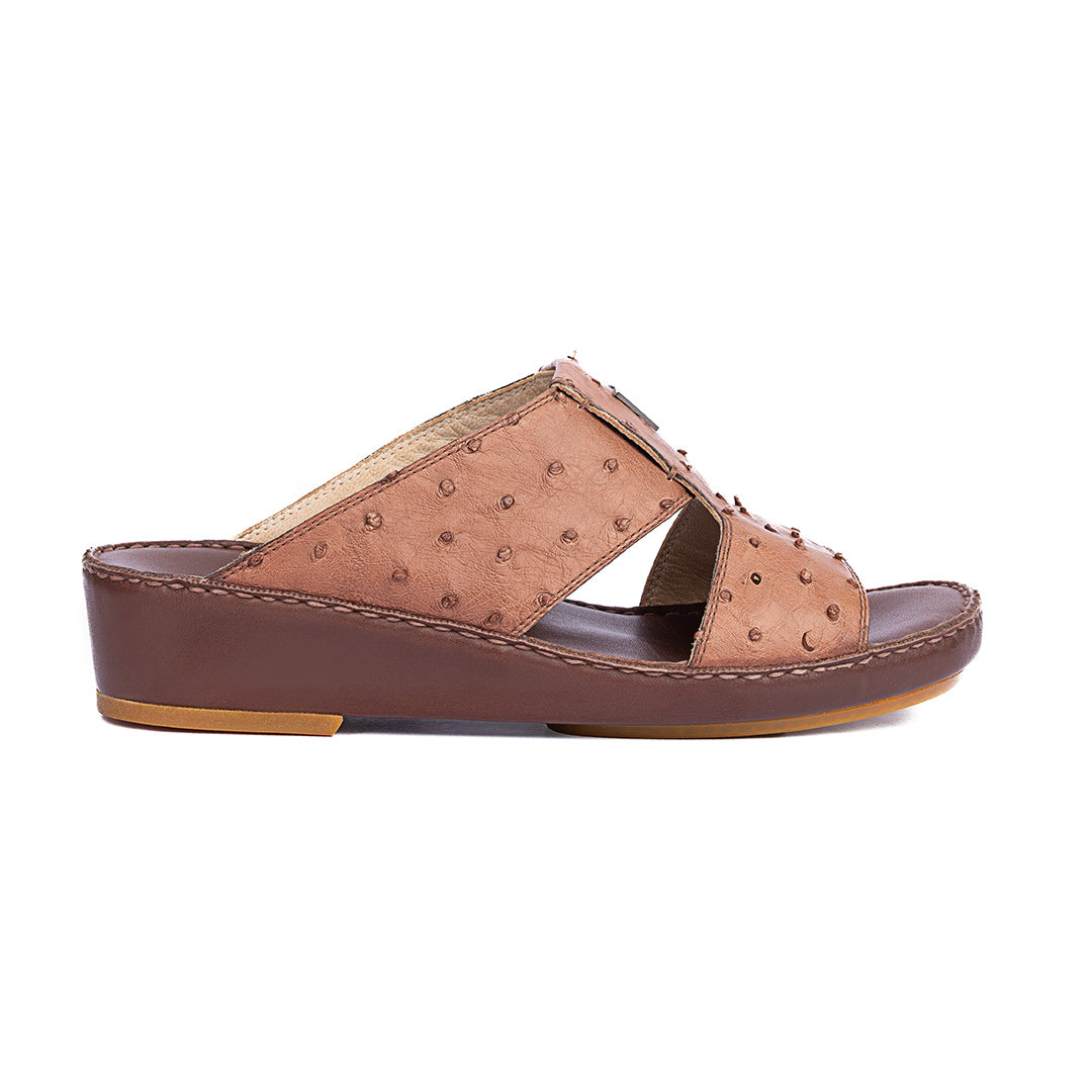 1146 - REAL OSTRICH - NEW FLORIDA (Italian Handmade)