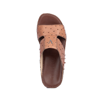 1146 - REAL OSTRICH - NEW FLORIDA (Italian Handmade)
