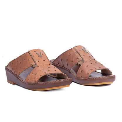 1146 - REAL OSTRICH - NEW FLORIDA (Italian Handmade)