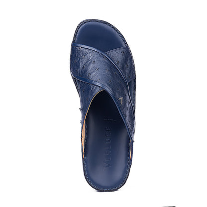 1064 - REAL OSTRICH - NEW FLORIDA (Italian Handmade)