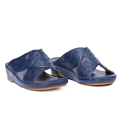1064 - REAL OSTRICH - NEW FLORIDA (Italian Handmade)