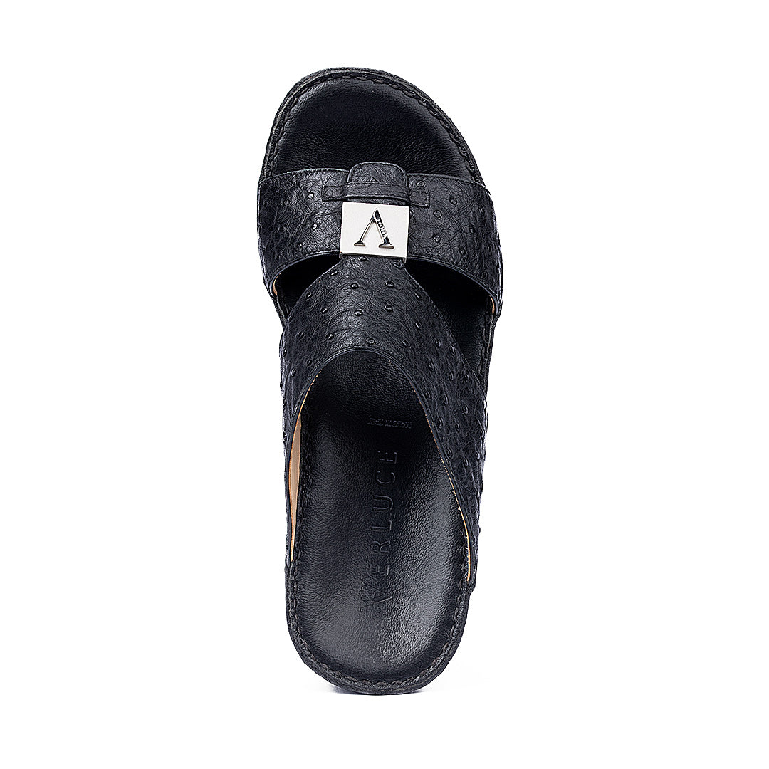 7034 - REAL OSTRICH - NEW FLORIDA (Italian Handmade)