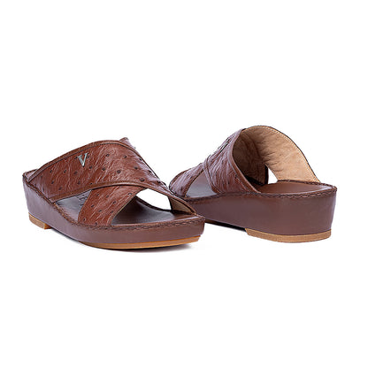 1064 - REAL OSTRICH - NEW FLORIDA (Italian Handmade)