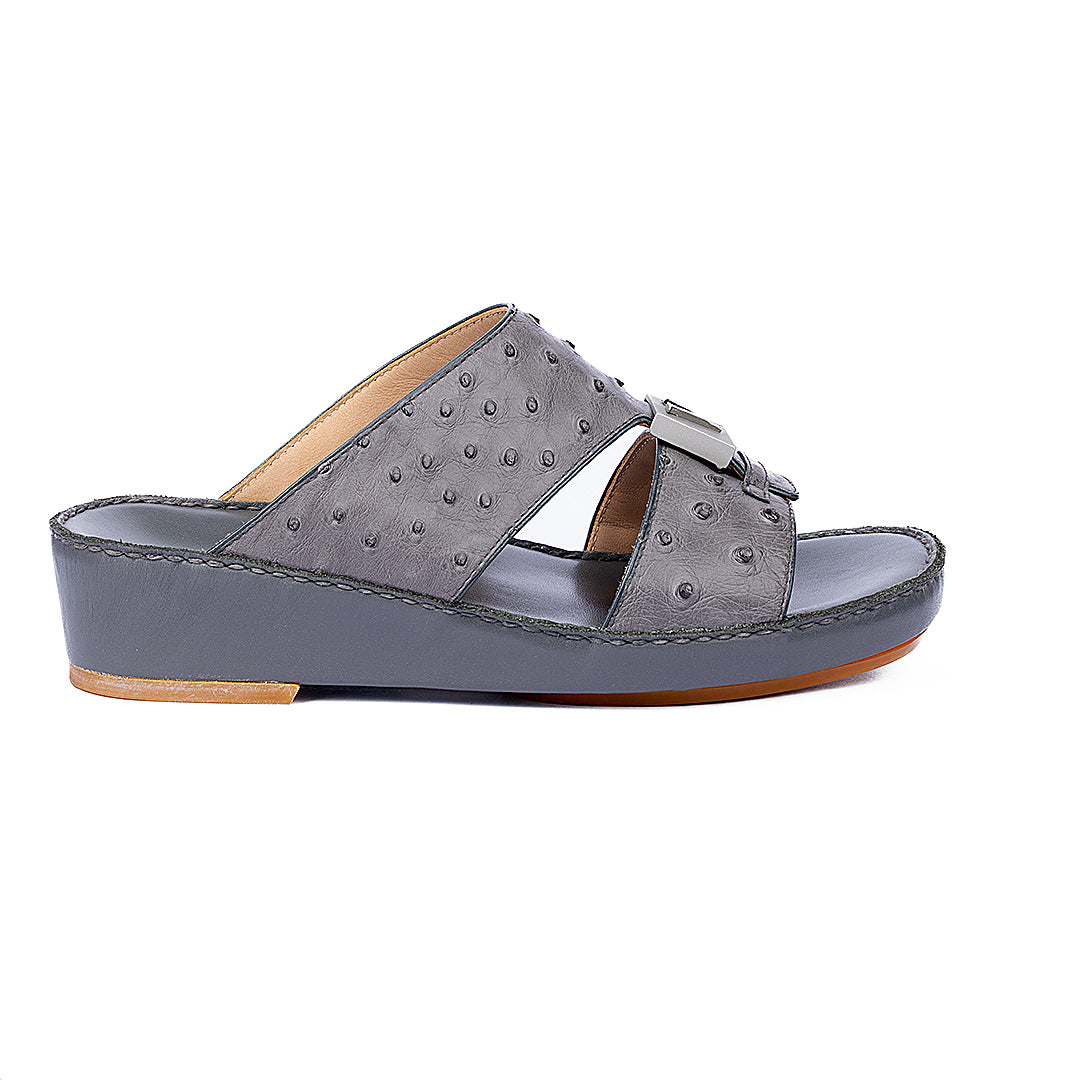 7034 - REAL OSTRICH - NEW FLORIDA (Italian Handmade)