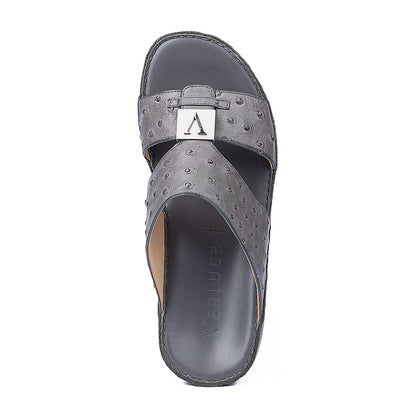 7034 - REAL OSTRICH - NEW FLORIDA (Italian Handmade)