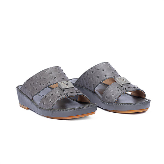7034 - REAL OSTRICH - NEW FLORIDA (Italian Handmade)