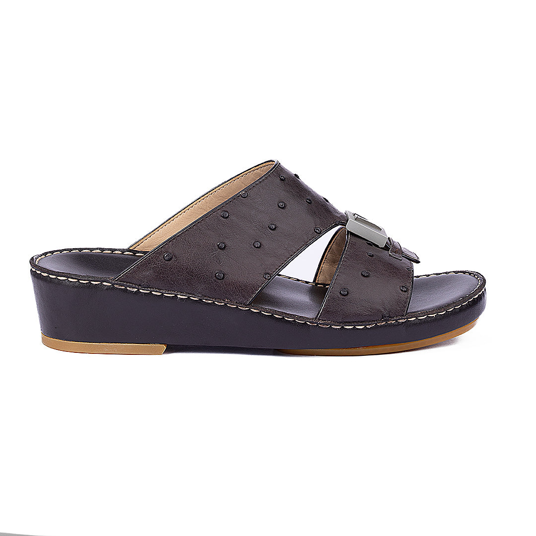 7034 - REAL OSTRICH - NEW FLORIDA (Italian Handmade)