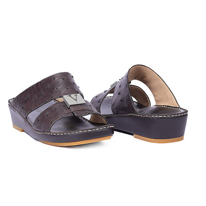 7034 - REAL OSTRICH - NEW FLORIDA (Italian Handmade)