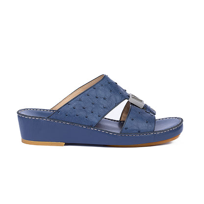 7034 - REAL OSTRICH - NEW FLORIDA (Italian Handmade)