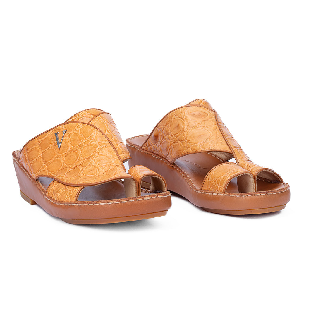 3052 - REAL CROCODILE - NEW FLORIDA (Italian Handmade)