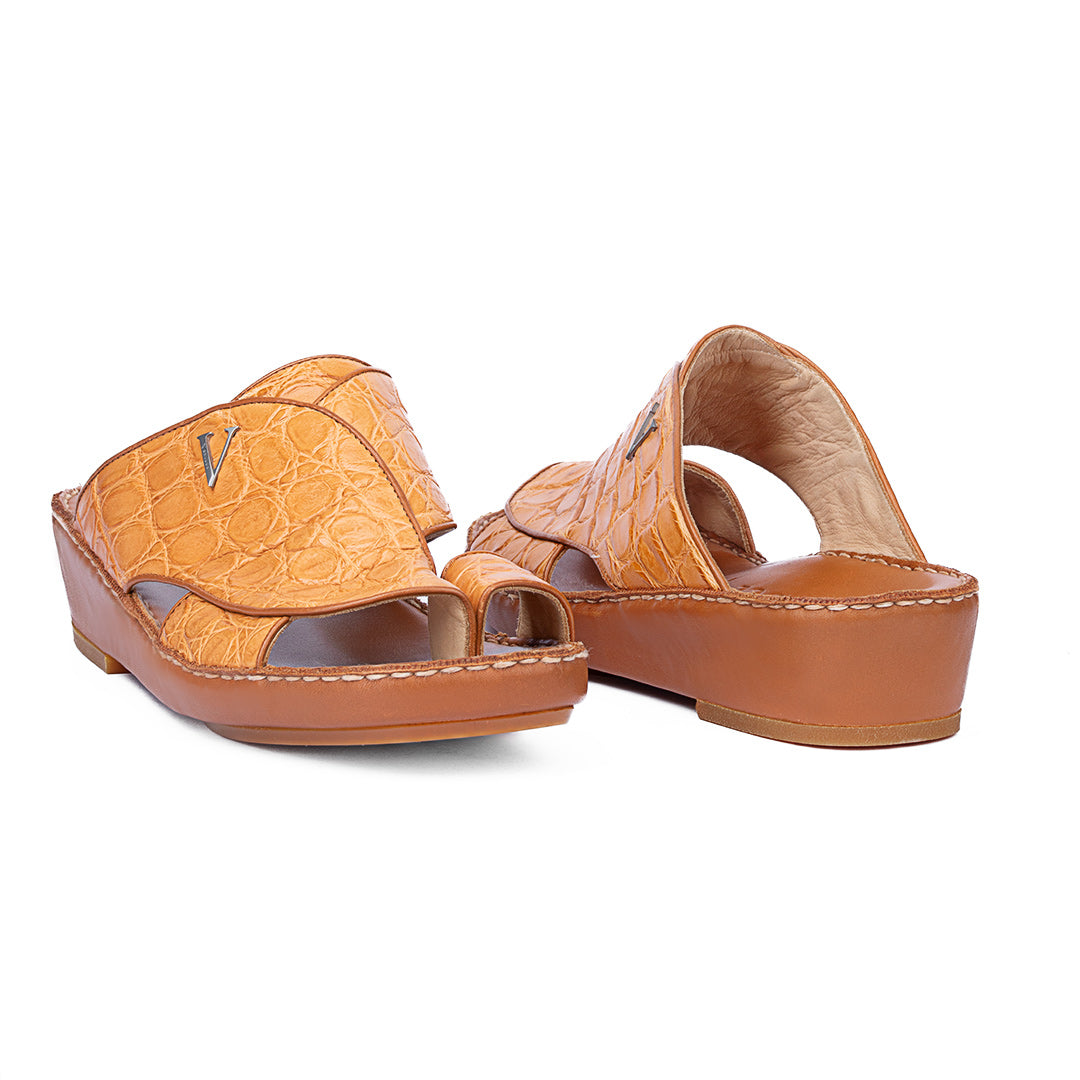 3052 - REAL CROCODILE - NEW FLORIDA (Italian Handmade)
