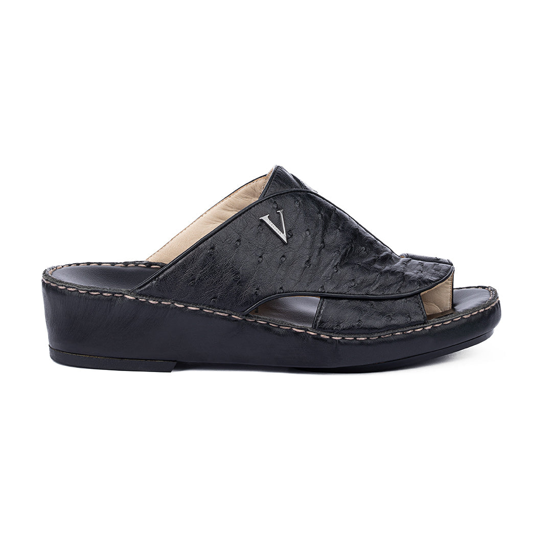 3052 - REAL OSTRICH - NEW FLORIDA (Italian Handmade)