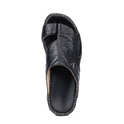 3052 - REAL OSTRICH - NEW FLORIDA (Italian Handmade)