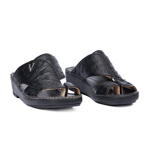 3052 - REAL OSTRICH - NEW FLORIDA (Italian Handmade)