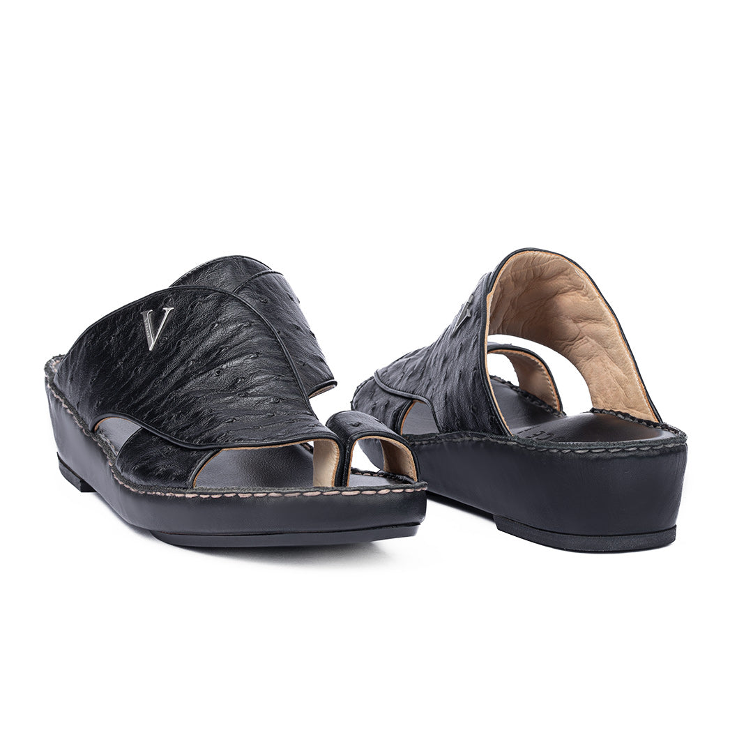3052 - REAL OSTRICH - NEW FLORIDA (Italian Handmade)