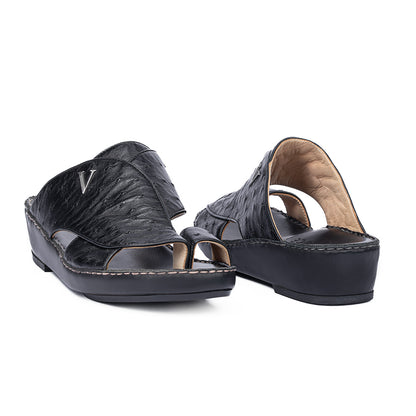 3052 - REAL OSTRICH - NEW FLORIDA (Italian Handmade)