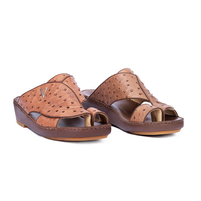 3052 - REAL OSTRICH - NEW FLORIDA (Italian Handmade)