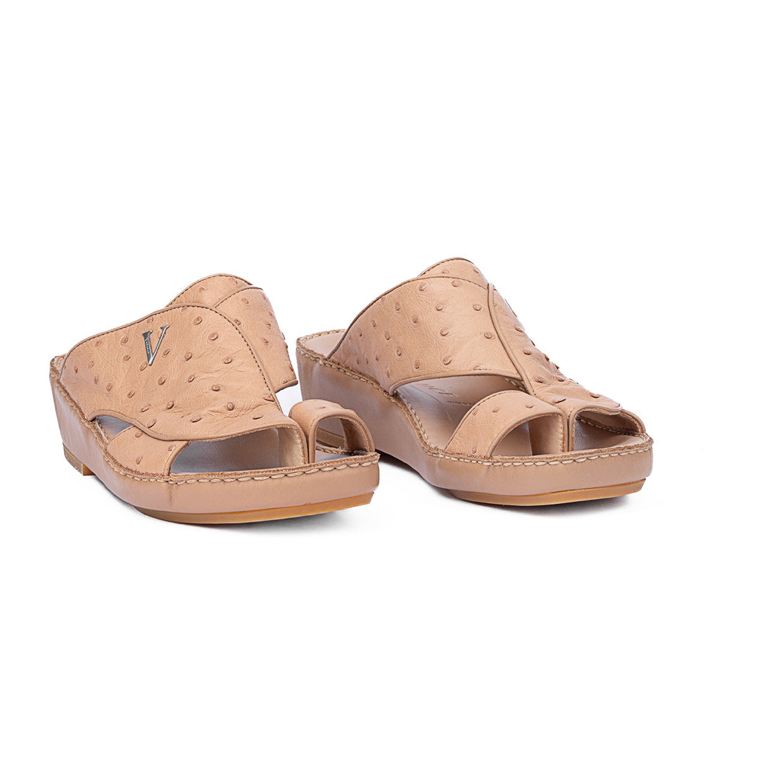 3052 - REAL OSTRICH - NEW FLORIDA (Italian Handmade)