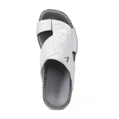 3052 - REAL OSTRICH - NEW FLORIDA (Italian Handmade)