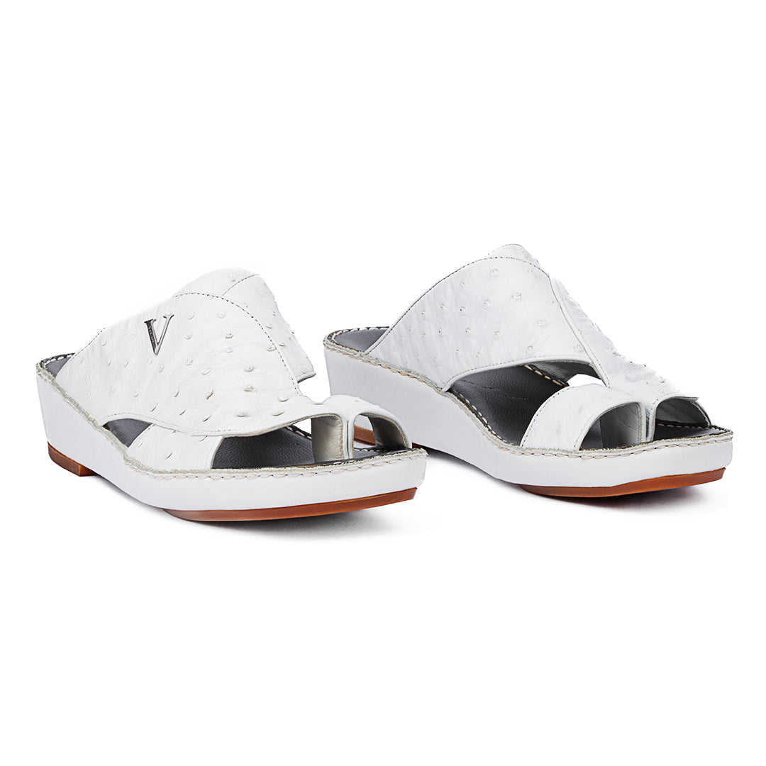 3052 - REAL OSTRICH - NEW FLORIDA (Italian Handmade)