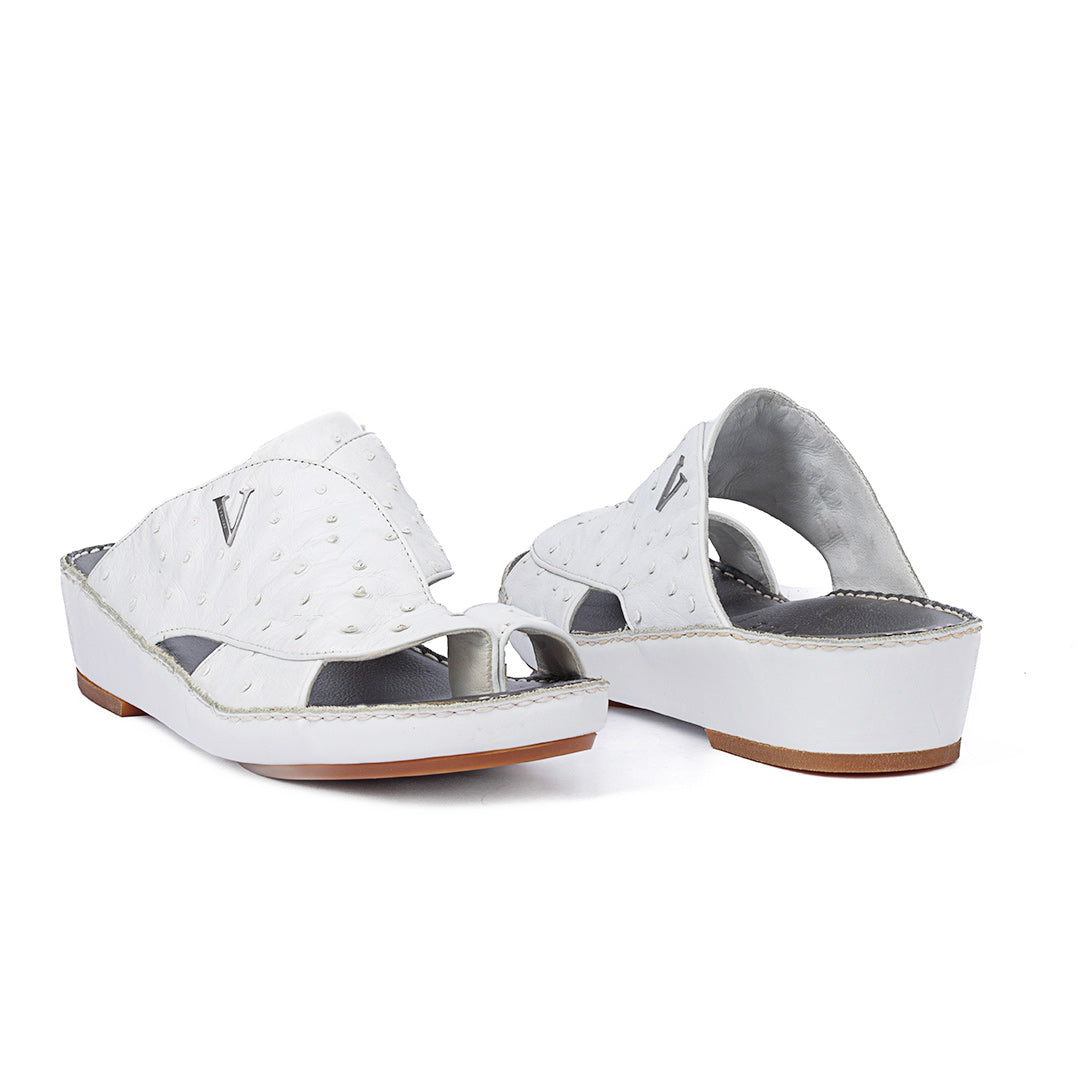 3052 - REAL OSTRICH - NEW FLORIDA (Italian Handmade)