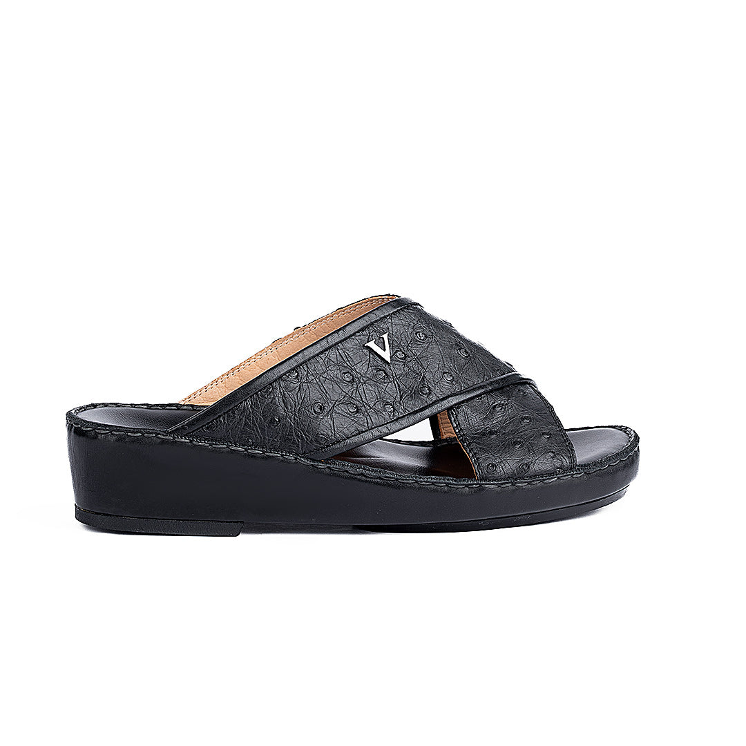 1064 - REAL OSTRICH - NEW FLORIDA (Italian Handmade)