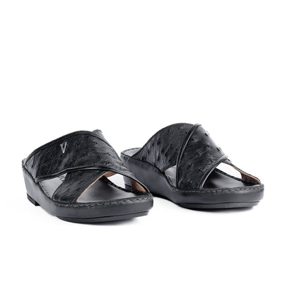 1064 - REAL OSTRICH - NEW FLORIDA (Italian Handmade)