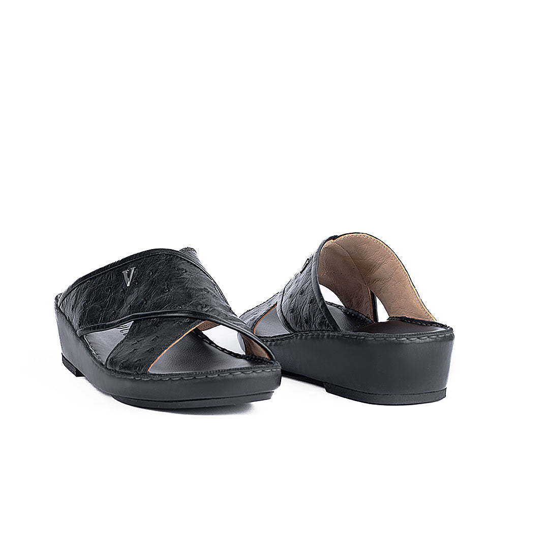 1064 - REAL OSTRICH - NEW FLORIDA (Italian Handmade)