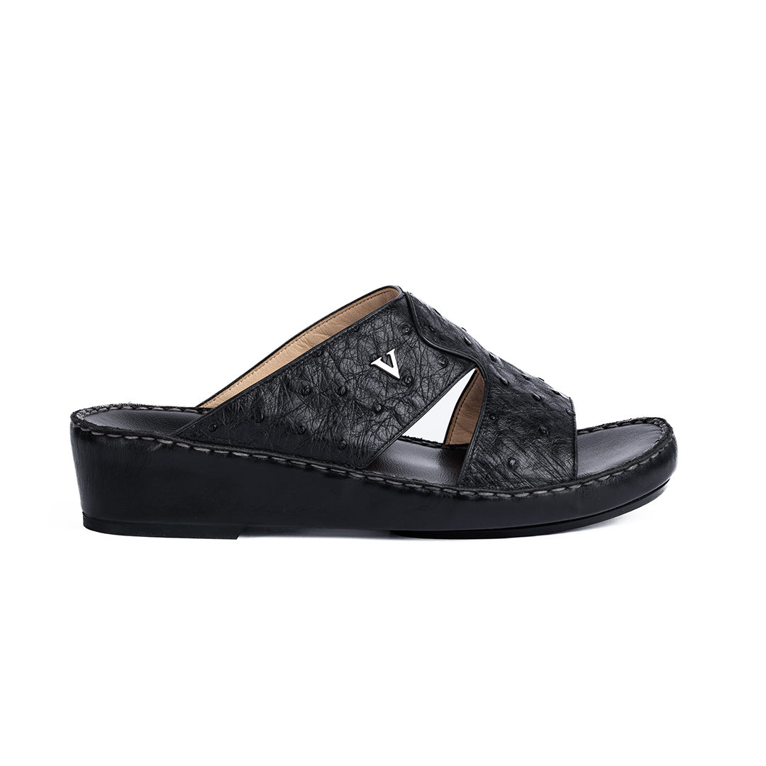 2177 - REAL OSTRICH - NEW FLORIDA (Italian Handmade)