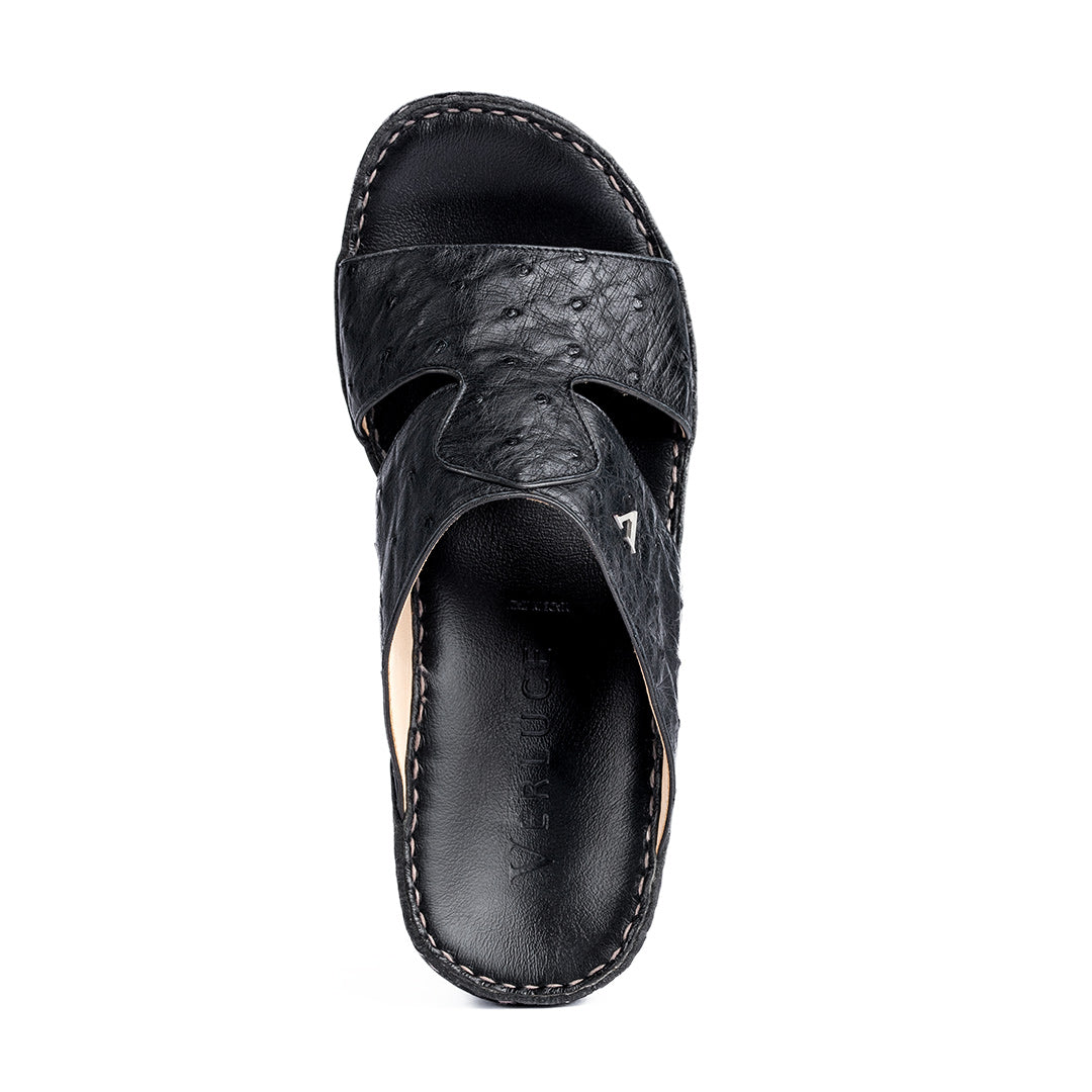 2177 - REAL OSTRICH - NEW FLORIDA (Italian Handmade)