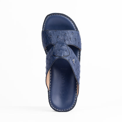 2177 - REAL OSTRICH - NEW FLORIDA (Italian Handmade)