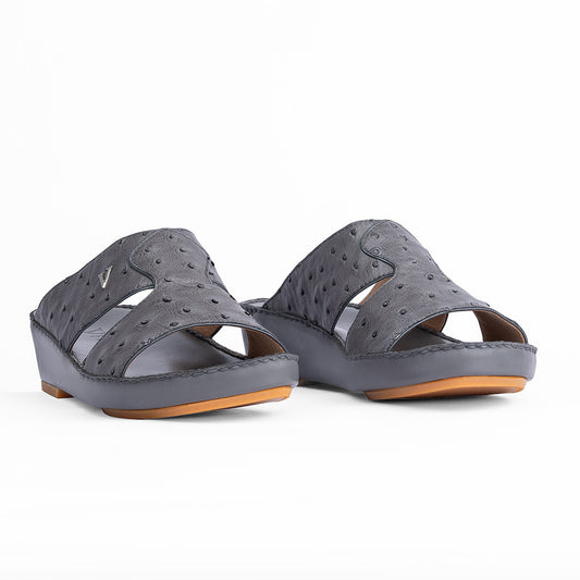 2177 - REAL OSTRICH - NEW FLORIDA (Italian Handmade)