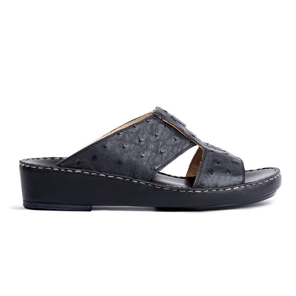 1146 - REAL OSTRICH - NEW FLORIDA (Italian Handmade)