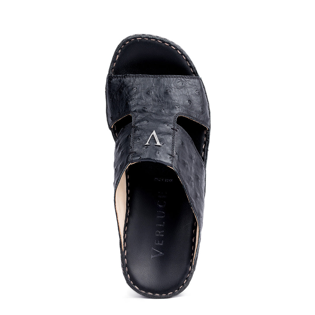 1146 - REAL OSTRICH - NEW FLORIDA (Italian Handmade)