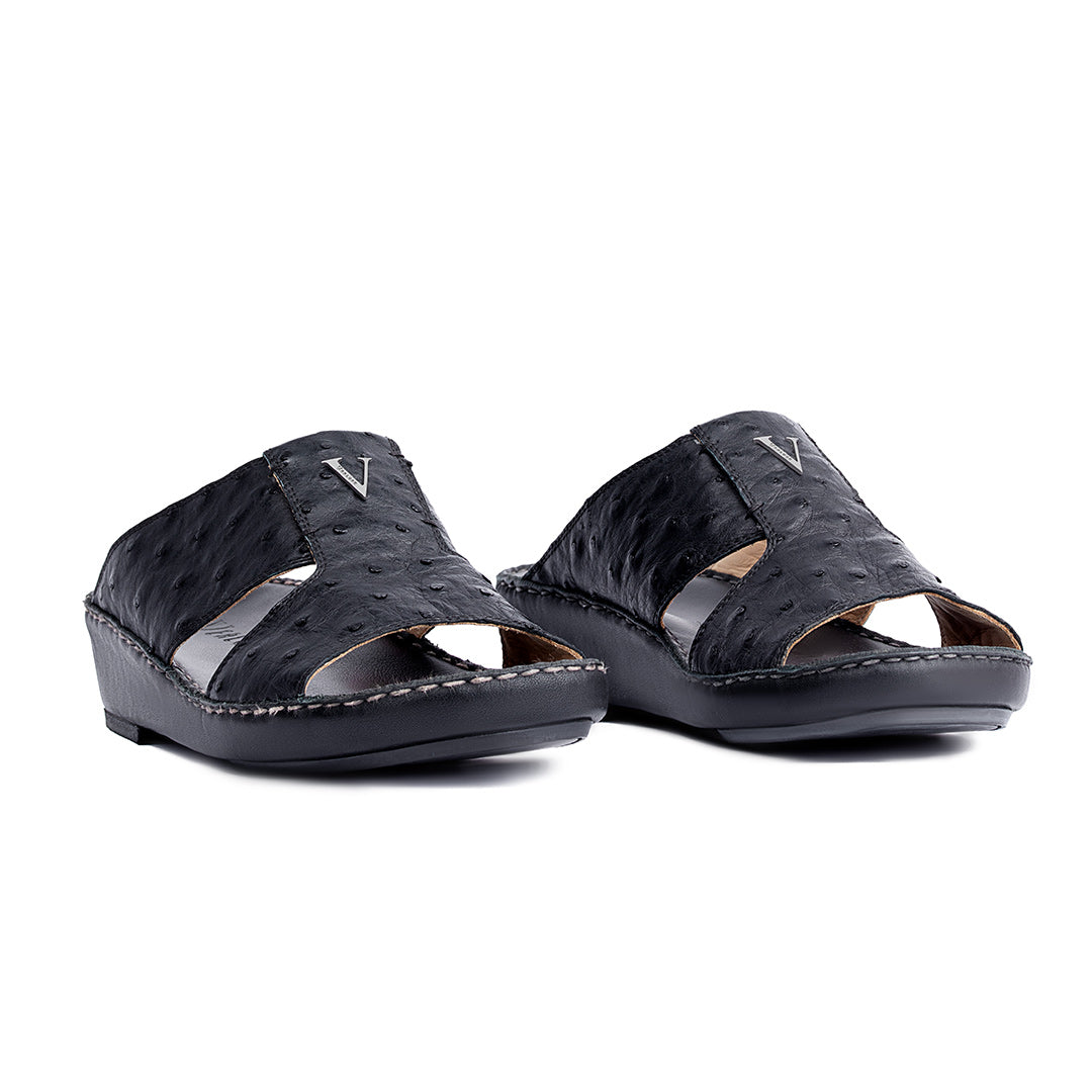 1146 - REAL OSTRICH - NEW FLORIDA (Italian Handmade)