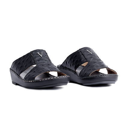1146 - REAL OSTRICH - NEW FLORIDA (Italian Handmade)