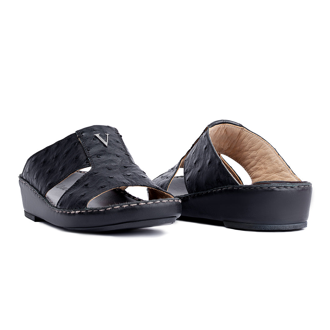1146 - REAL OSTRICH - NEW FLORIDA (Italian Handmade)