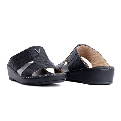 1146 - REAL OSTRICH - NEW FLORIDA (Italian Handmade)