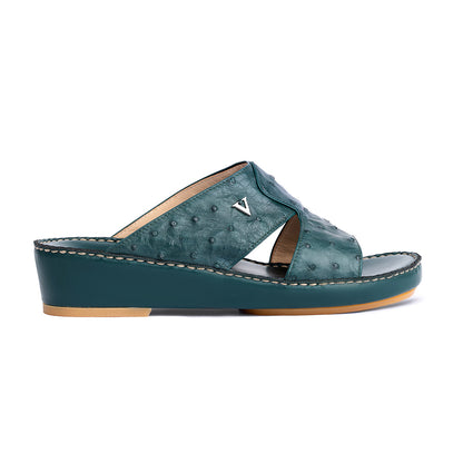 2177 - REAL OSTRICH - NEW FLORIDA (Italian Handmade)