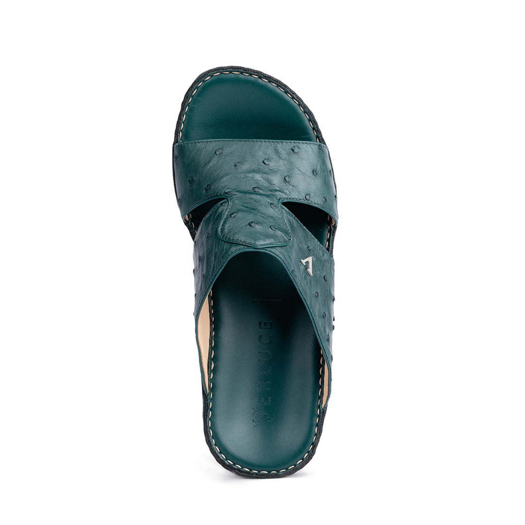 2177 - REAL OSTRICH - NEW FLORIDA (Italian Handmade)