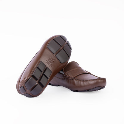 0613 - SOFT CALF - CAR SHOES  (Italian Handmade)