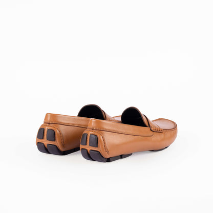 0613 - SOFT CALF - CAR SHOES  (Italian Handmade)