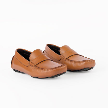 0613 - SOFT CALF - CAR SHOES  (Italian Handmade)
