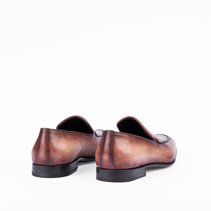 0D05 - CALF - CLASSIC ANTIC (Italian Handmade)